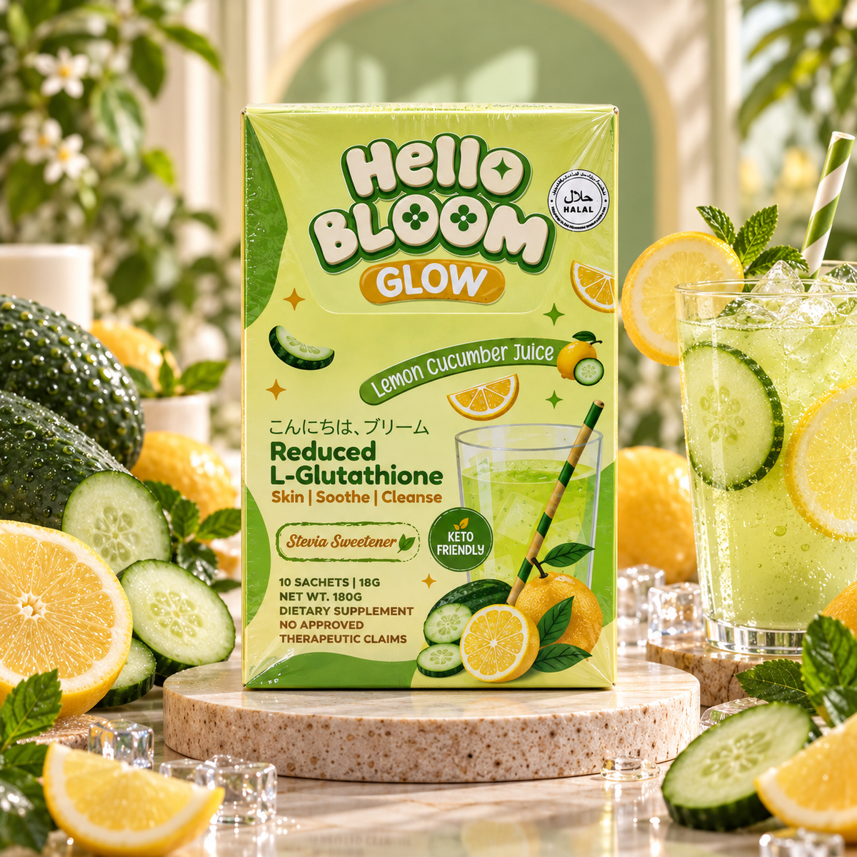 Lemon Cucumber Juice